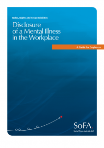 Disclosure of a Mental Illness in the Workplace - A Guide For Employers