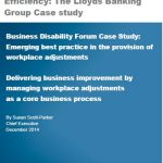 Business Disability Forum Case Study: Emerging best practice in the provision of workplace adjustments