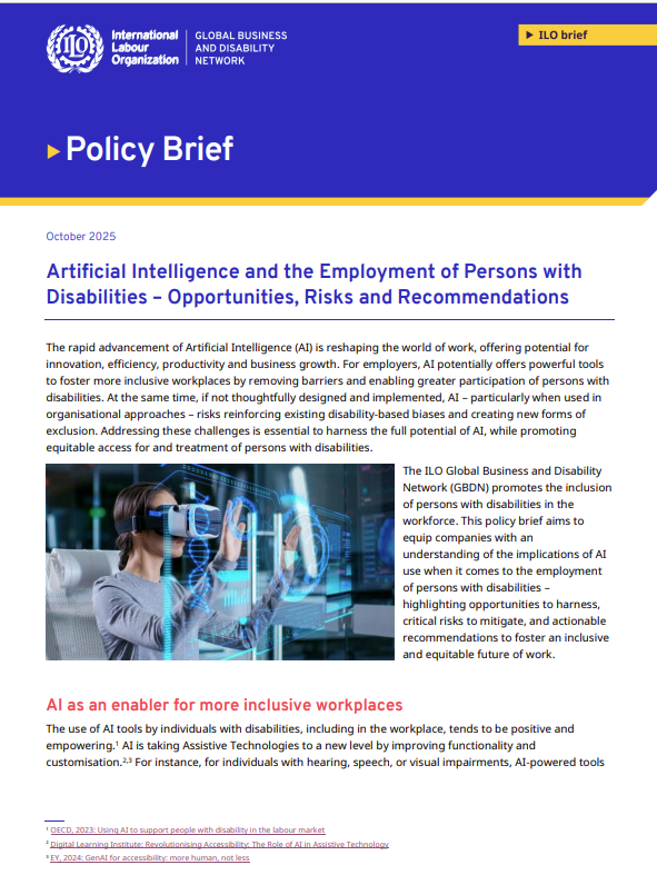 Cover of the policy brief