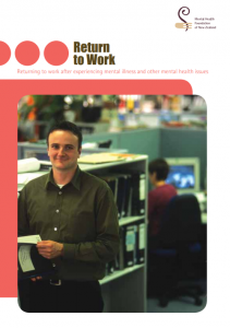 Return to Work -  Returning to Work After Experiencing Mental Illness and Other Mental Health Issues