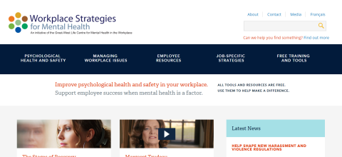 Workplace Strategies for Mental Health