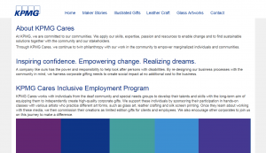 KPMG Cares